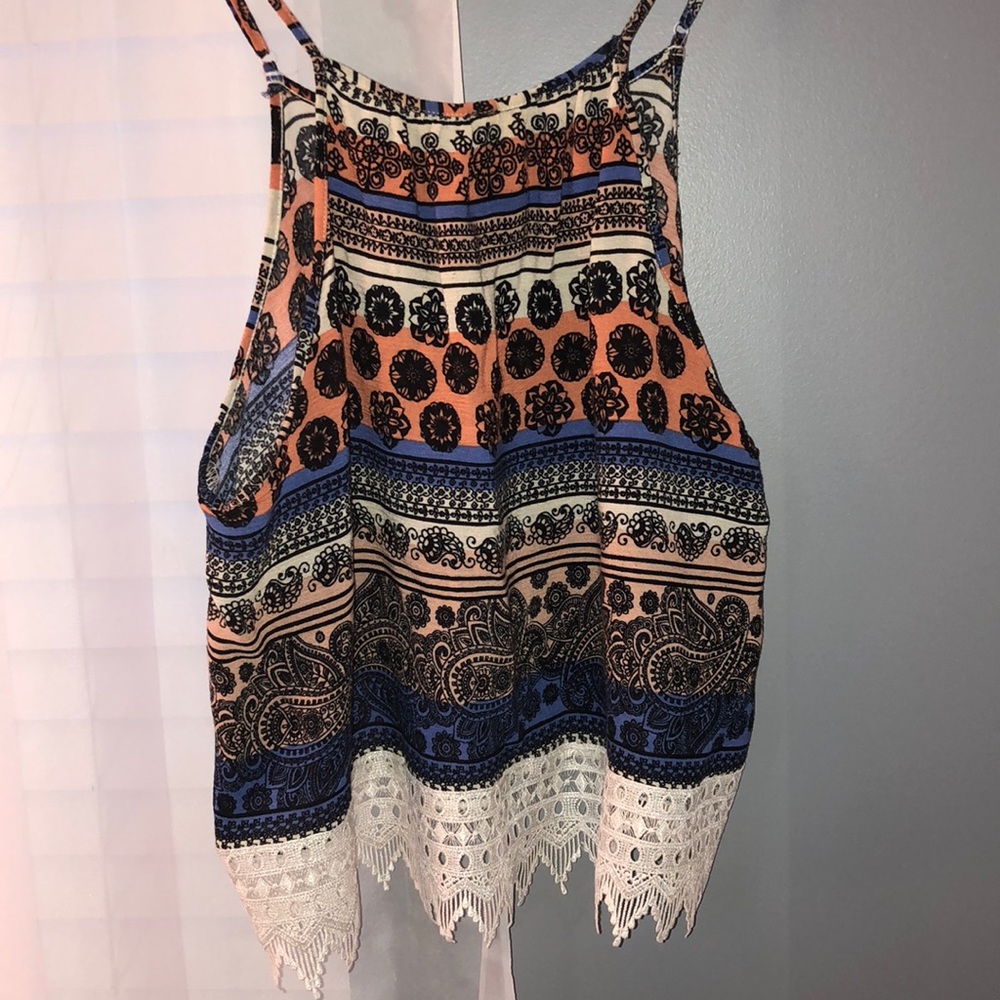 Mandala Print Tank Top
